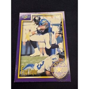 Fred Taylor 1997 Score Football Card‎ Running Back Star Salute Jaguars